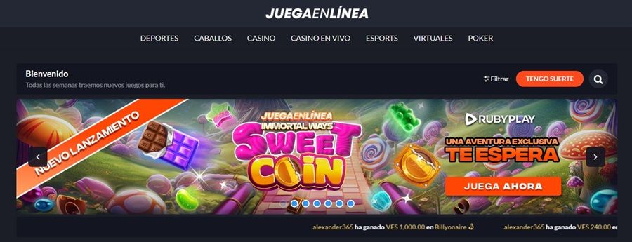 Juegaenlinea casino venezuela