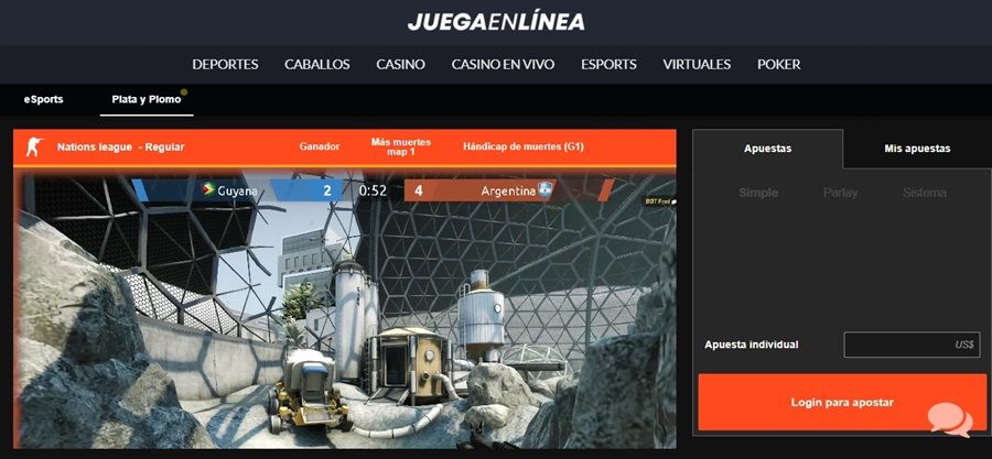 esport apuestas en juegaenlinea