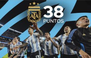 Argentina clasifica con 38 puntos al Mundial 2026